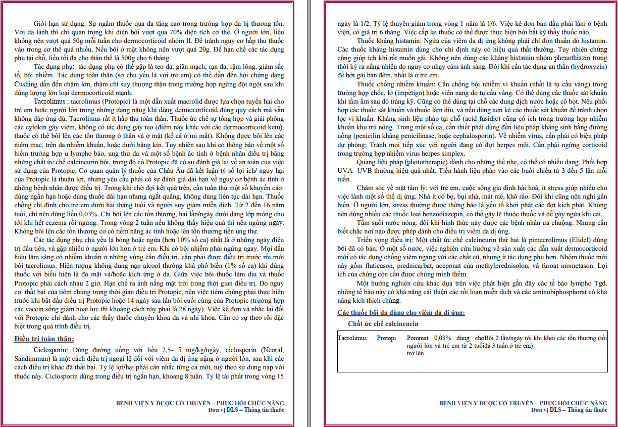 BẢNG THÔNG TIN THUỐC QUÝ IV 2025 2 2 1